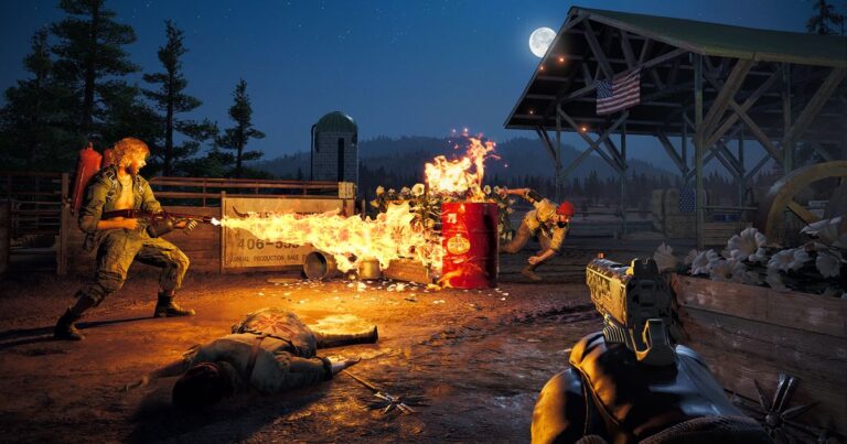Z Indianu: Aktualizace vylepšila Far Cry 5 na PS5 a Xboxu Series X/S