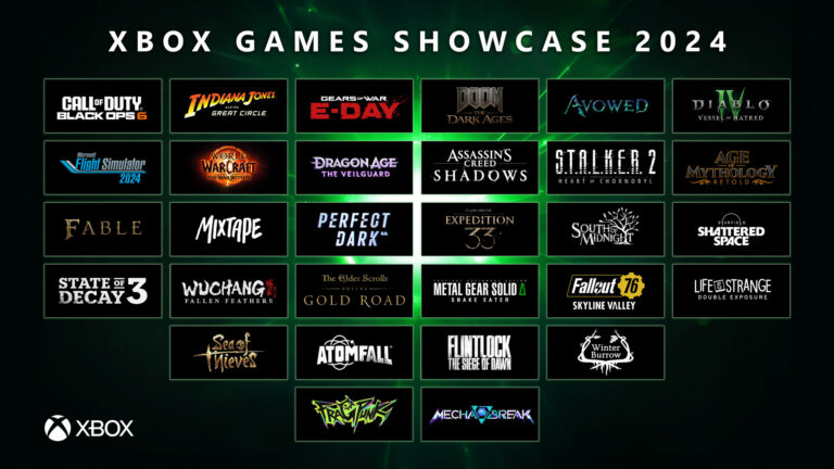 Z Gamingsite: Xbox Games Showcase 2024 – Nabušený line-up videoher!