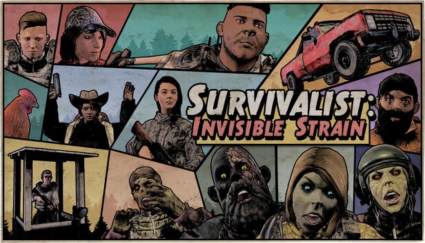 Z Gamebro: Recenze: Survivalist: Invisible Strain – Neúprosný boj o přežití bez slitování