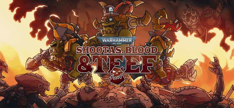 Z Gamesmagu: Warhammer 40,000: Shootas, Blood & Teef – Orkská palba a chaos v ručně kresleném bitevním víru
